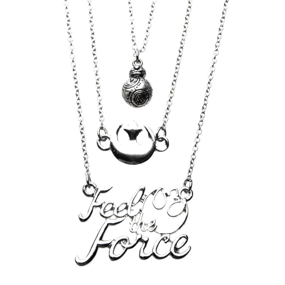 Star Wars Resistance Silver Tiered Necklace - Picture 2 of 8